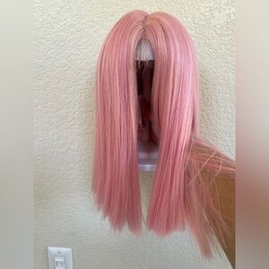 Pink Straight Hair Wig